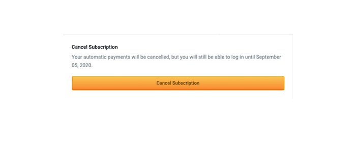 Cancel Subscription Option Private Internet Access